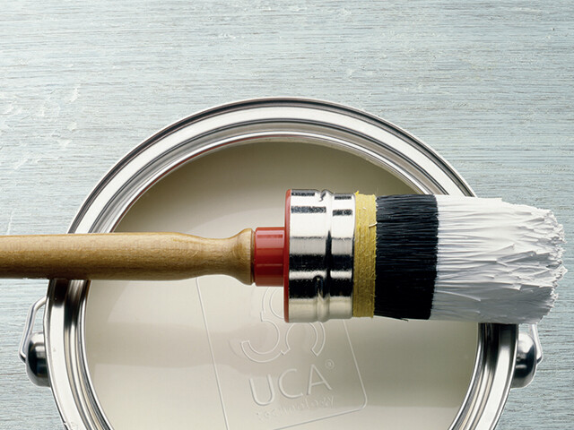 Le label de qualité UCA garantit une bonne aptitude à la peinture.